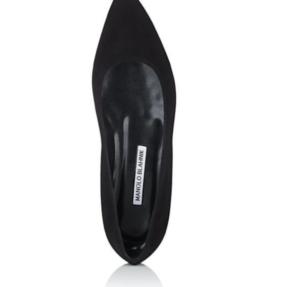 Manolo Blahnik's pointed-toe Titto flats - Picture 5 of 8